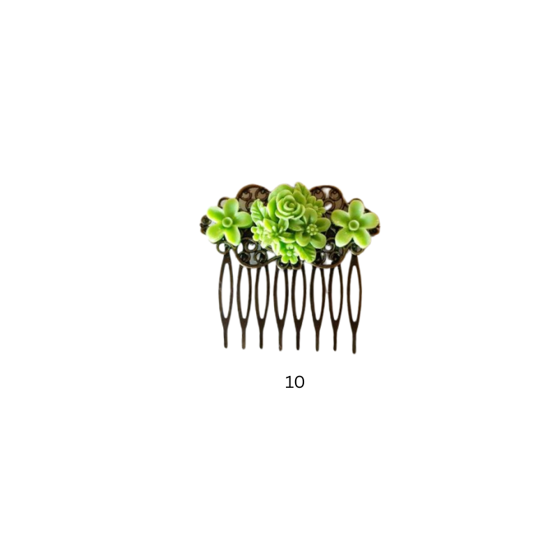 Garden Bloom Vintage Comb Collection