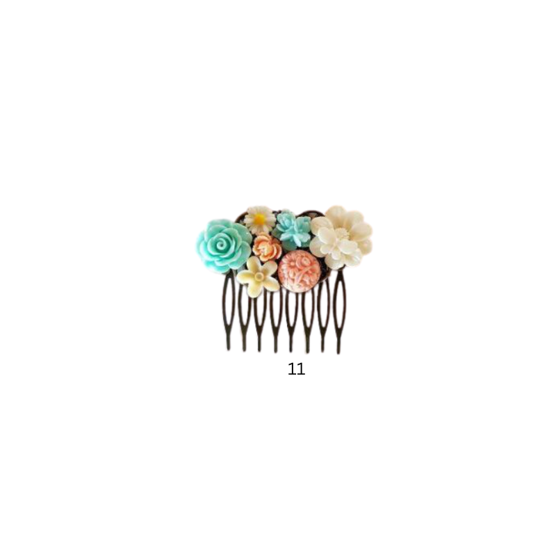 Garden Bloom Vintage Comb Collection
