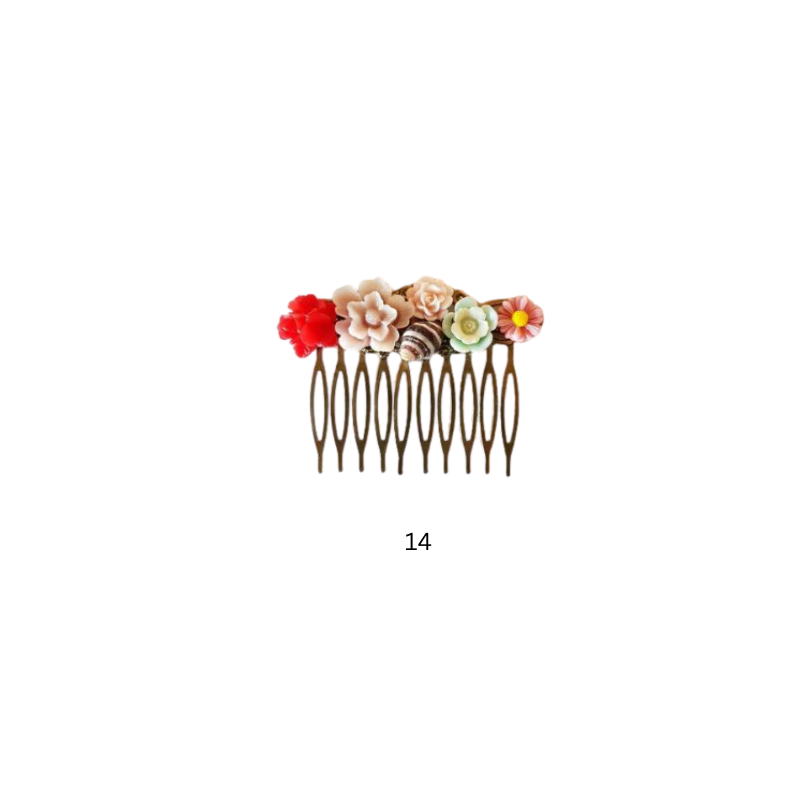 Garden Bloom Vintage Comb Collection