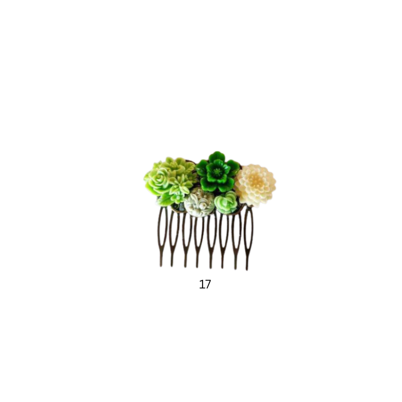 Garden Bloom Vintage Comb Collection