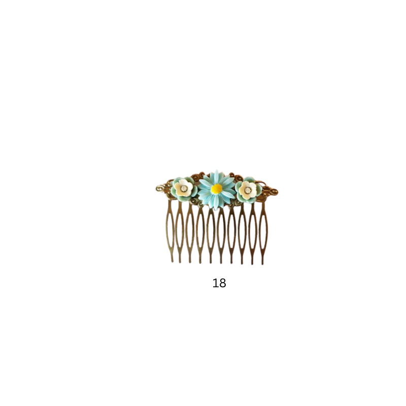Garden Bloom Vintage Comb Collection