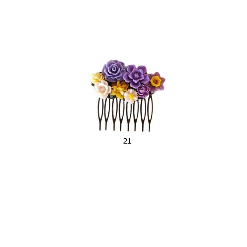 Garden Bloom Vintage Comb Collection