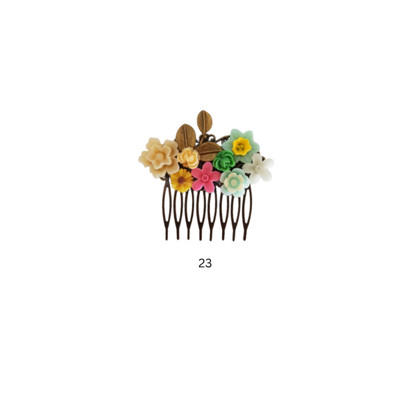 Garden Bloom Vintage Comb Collection