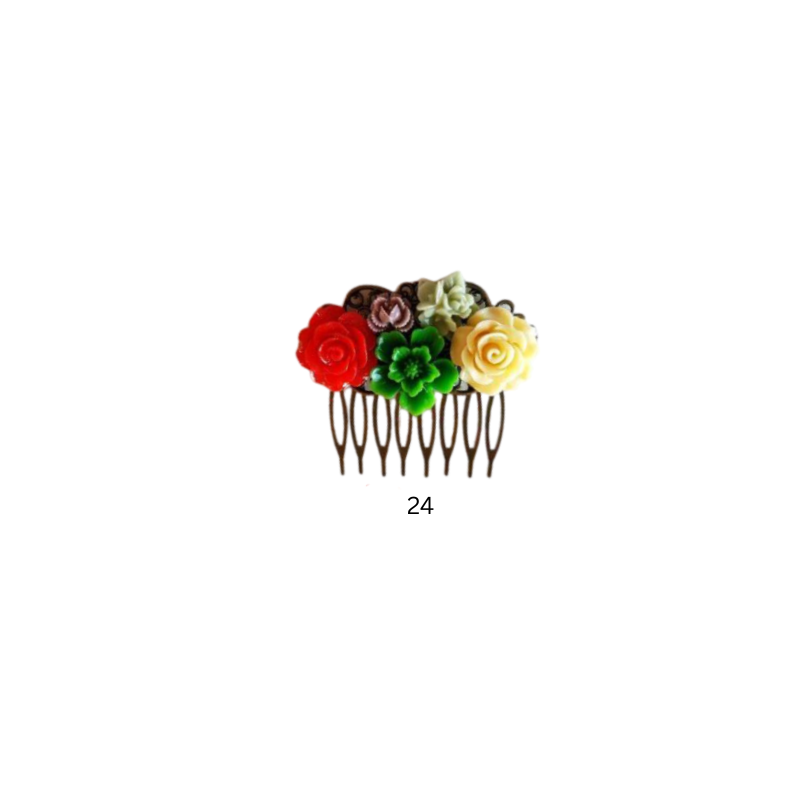Garden Bloom Vintage Comb Collection