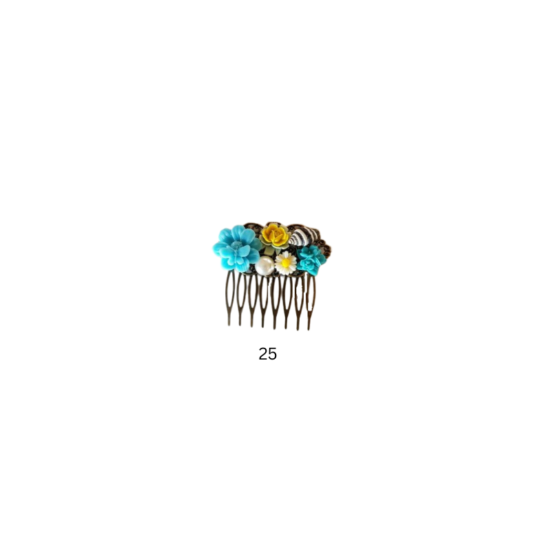 Garden Bloom Vintage Comb Collection