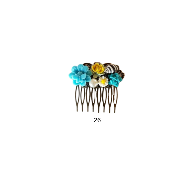 Garden Bloom Vintage Comb Collection
