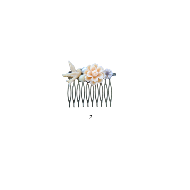 Garden Bloom Vintage Comb Collection