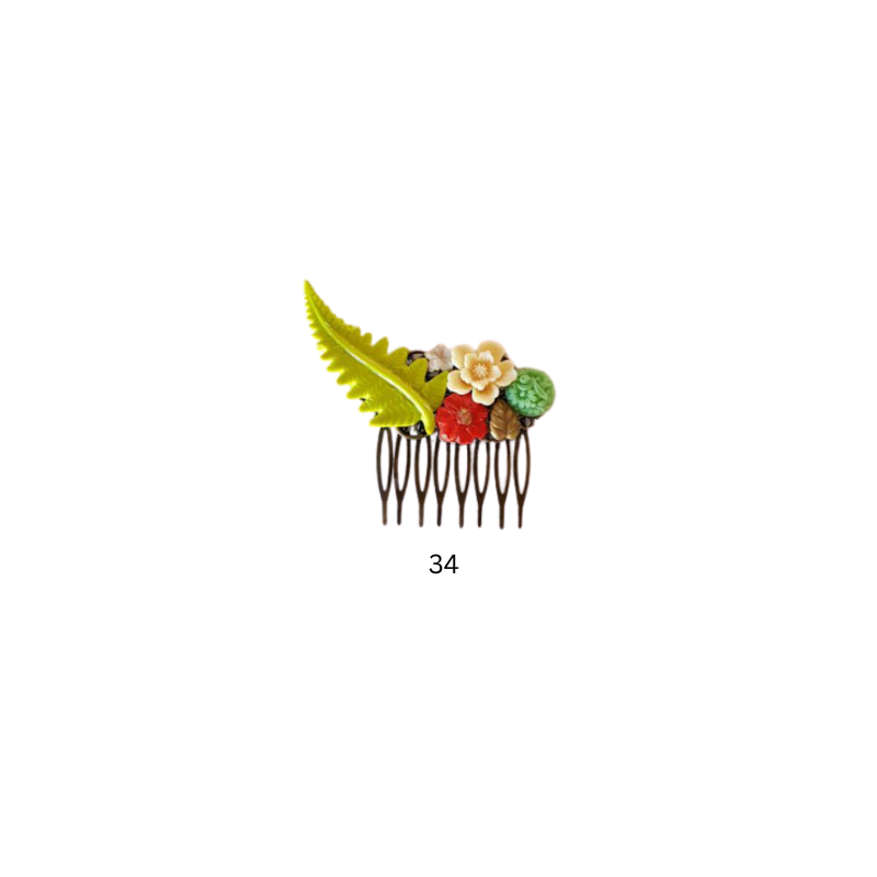 Garden Bloom Vintage Comb Collection