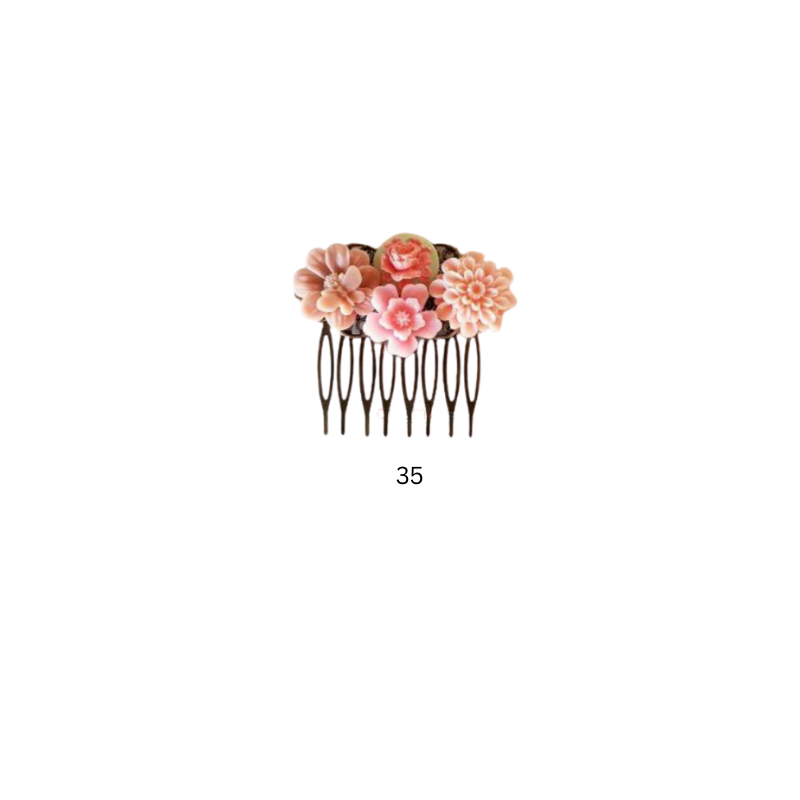 Garden Bloom Vintage Comb Collection