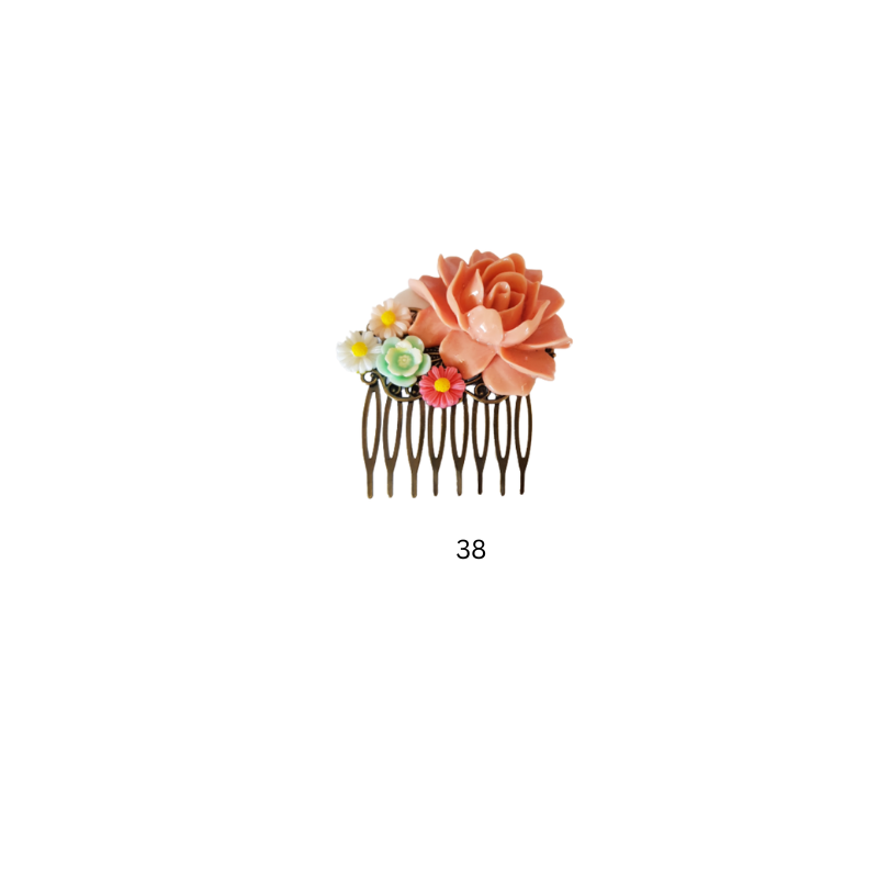 Garden Bloom Vintage Comb Collection