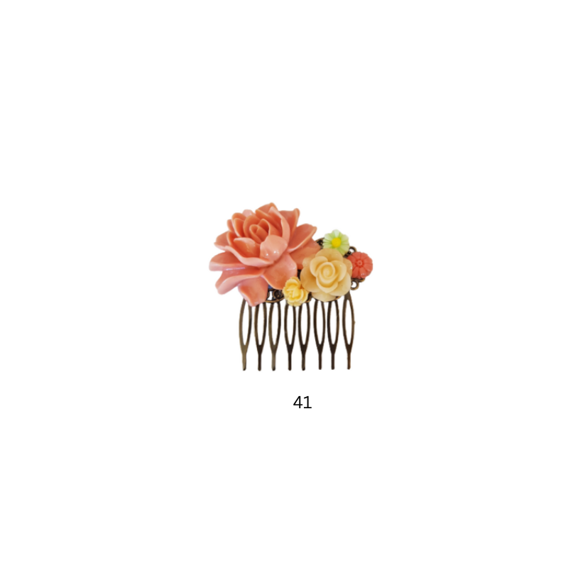 Garden Bloom Vintage Comb Collection