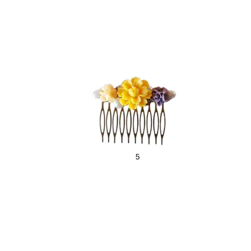Garden Bloom Vintage Comb Collection