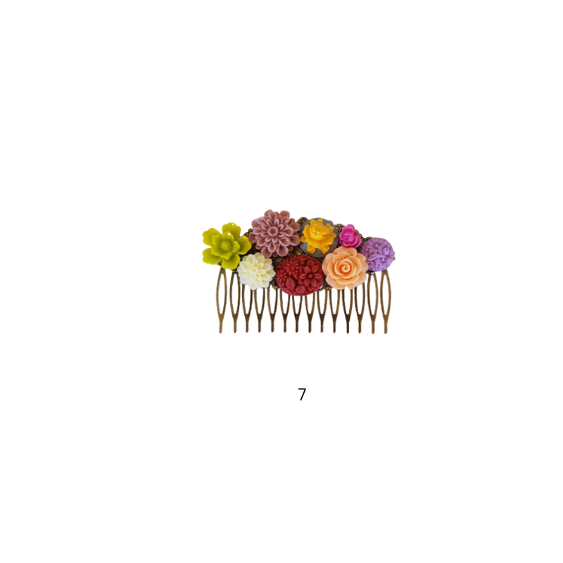 Garden Bloom Vintage Comb Collection