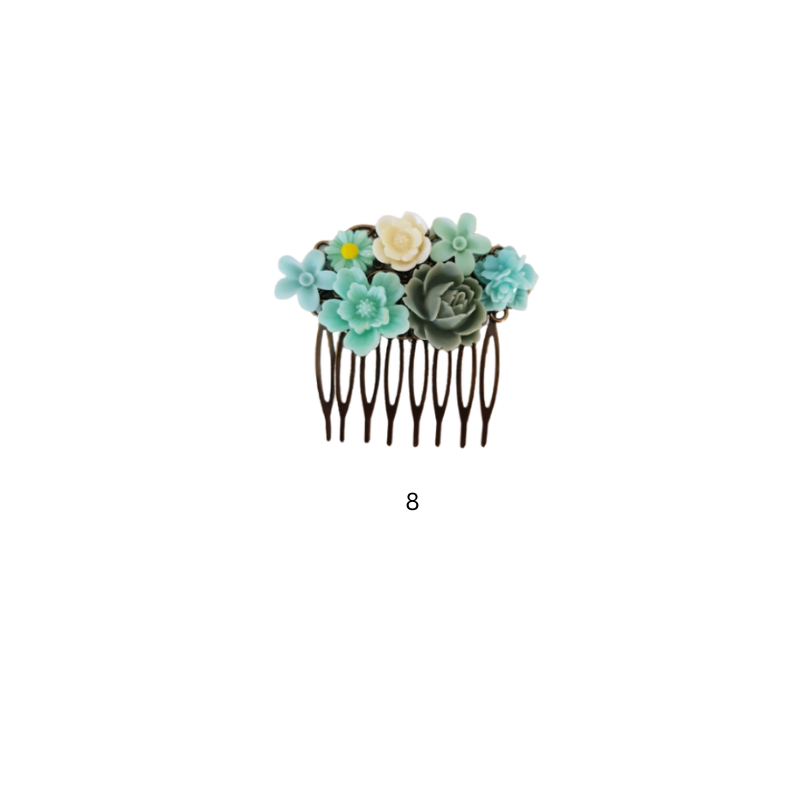 Garden Bloom Vintage Comb Collection