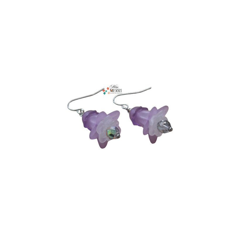 Lavender Bell Earrings