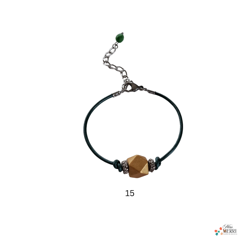 Minimalist Geo Leather Bracelets Collection