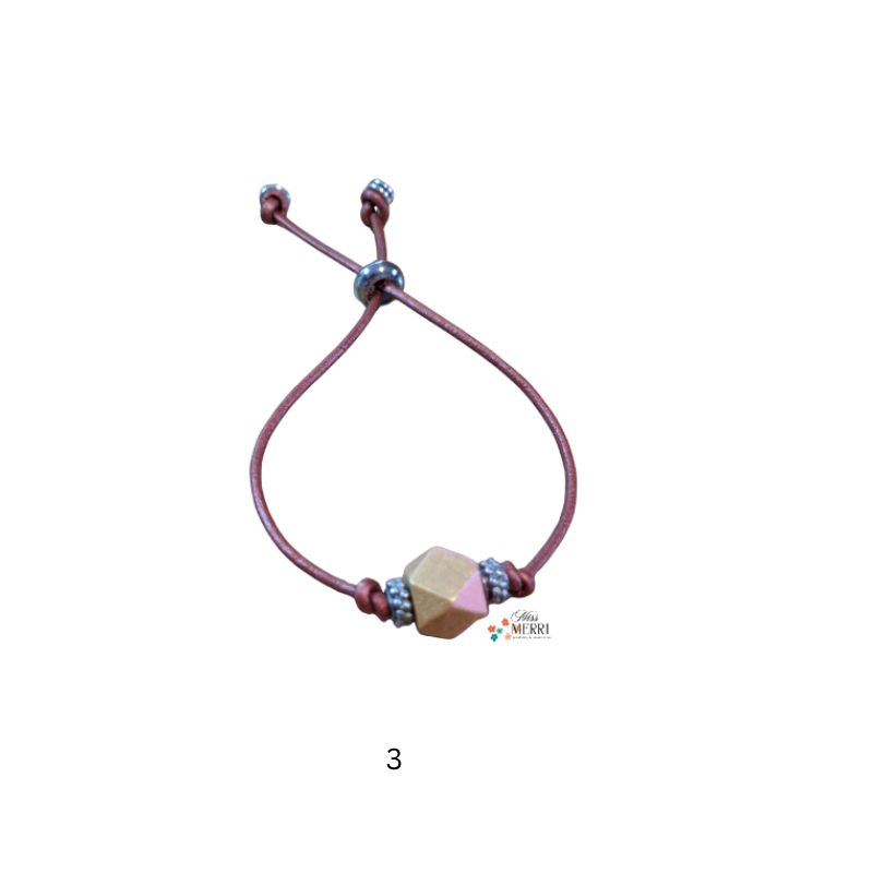 Minimalist Geo Leather Bracelets Collection