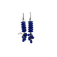 Deep Blue Drop Earrings