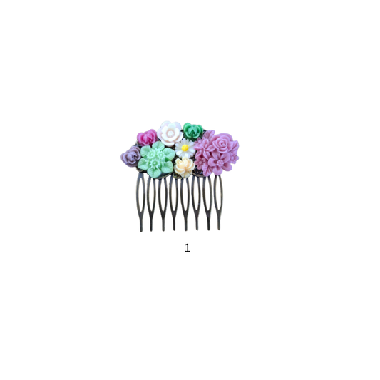 Garden Bloom Vintage Comb Collection
