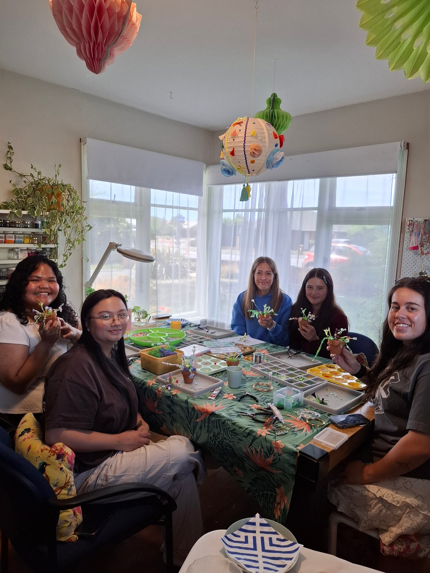 Beaded Flowerpot Workshop