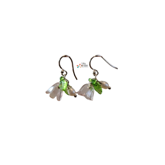 Whispering Bell Flower Earrings
