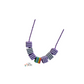 Grape Stripe Necklace