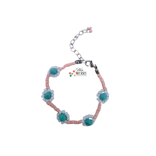 Turquoise Bloom Bracelet