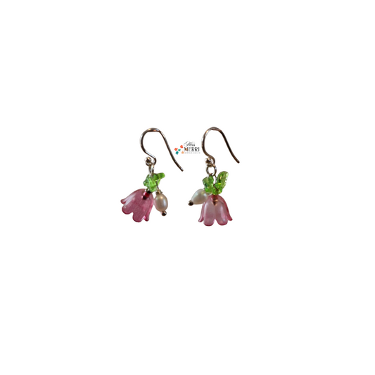 Blooming Bell Flower Earrings