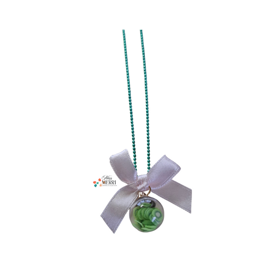 Kiwi Charm Necklace