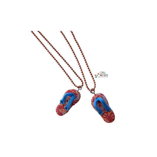 Friendship Slippers Necklace
