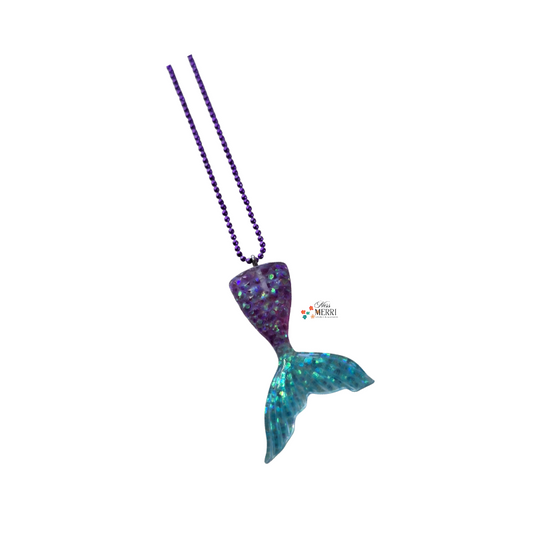 Mermaid Tail Necklace for Kids