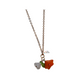 Tangerine Bloom Necklace