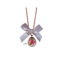 Citrus Charm Bow Necklace
