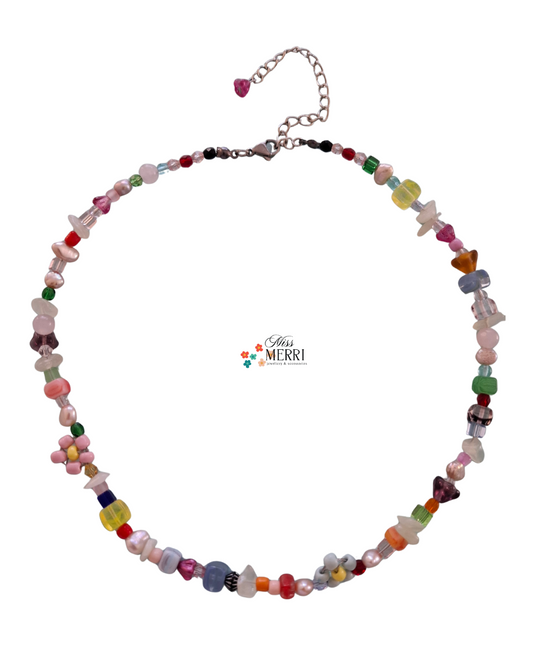 Magenta Bloom Necklace